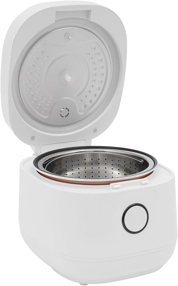 5 Liter Multikocher Elektrischer Reiskocher, 900W Low Carb Reiskocher, mit Edelstahl Filterkorb, Tou