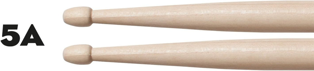 Drumsticks Pack 5A American Hickory, 12 Pair 12 Paar (24 Sticks), 12 Paar (24 Sticks)