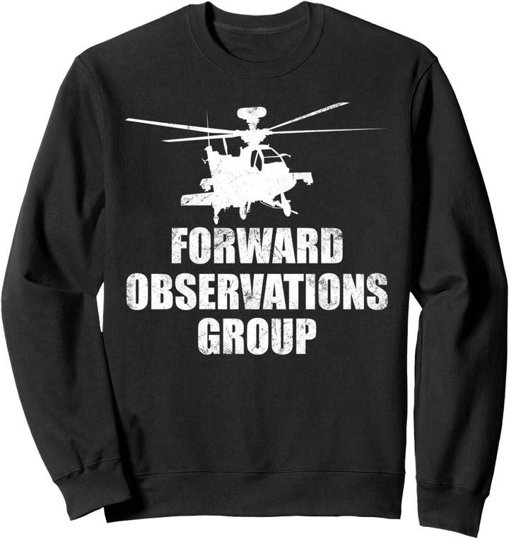 Forward Observations Group - NEBEL mit Hubschrauber / Chopper Sweatshirt