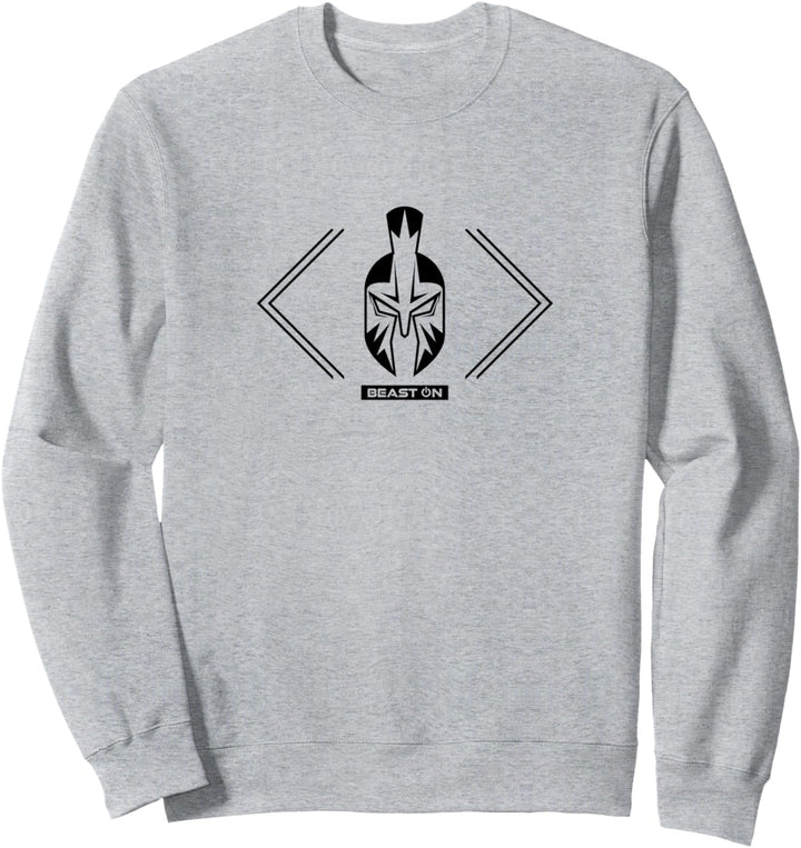 Spartaner Helm Gladiator Helm Modernes Gym Design Fitness Sweatshirt