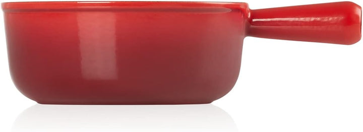 Le Creuset Caquelon aus Gusseisen, 20 cm, 1,9 Liter, Kirschrot, 20007200602460 Kirschrot 20 cm, Kirs