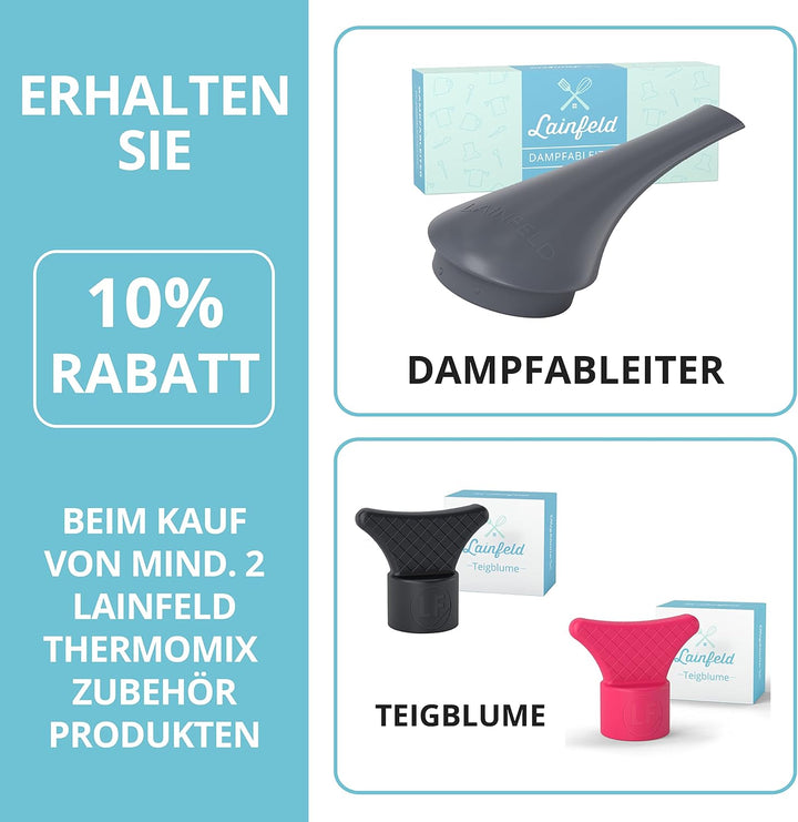 Dampfumleiter für Thermomix TM5 TM6 | Dampfableiter für Hängeschränke Schutz | Dampf Umleitung Küche