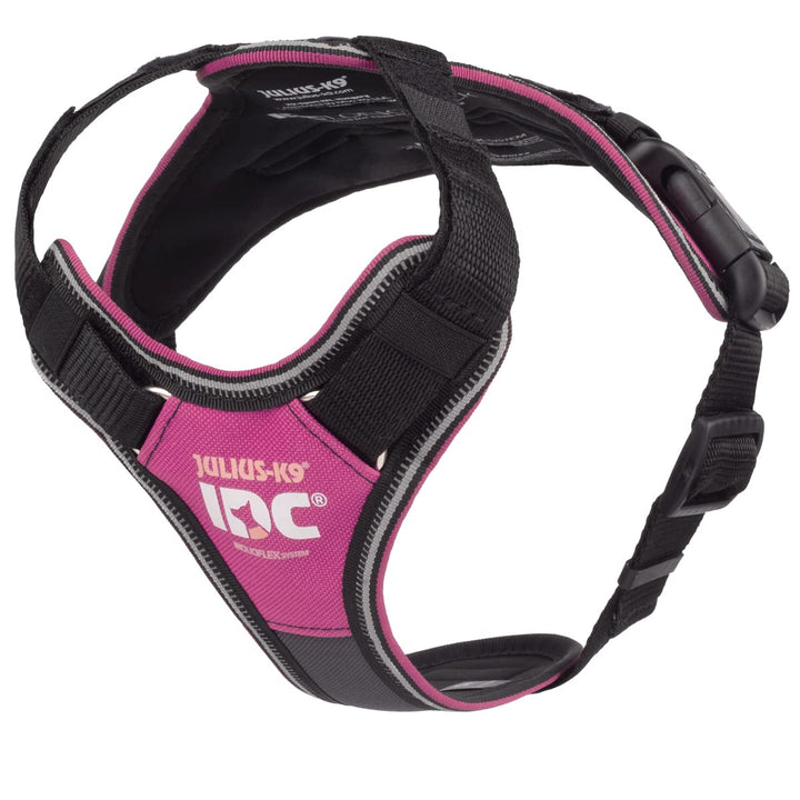 IDC Longwalk Geschirr, Rosa-Grau, Grösse: M Rosa-Grau M, Rosa-Grau M
