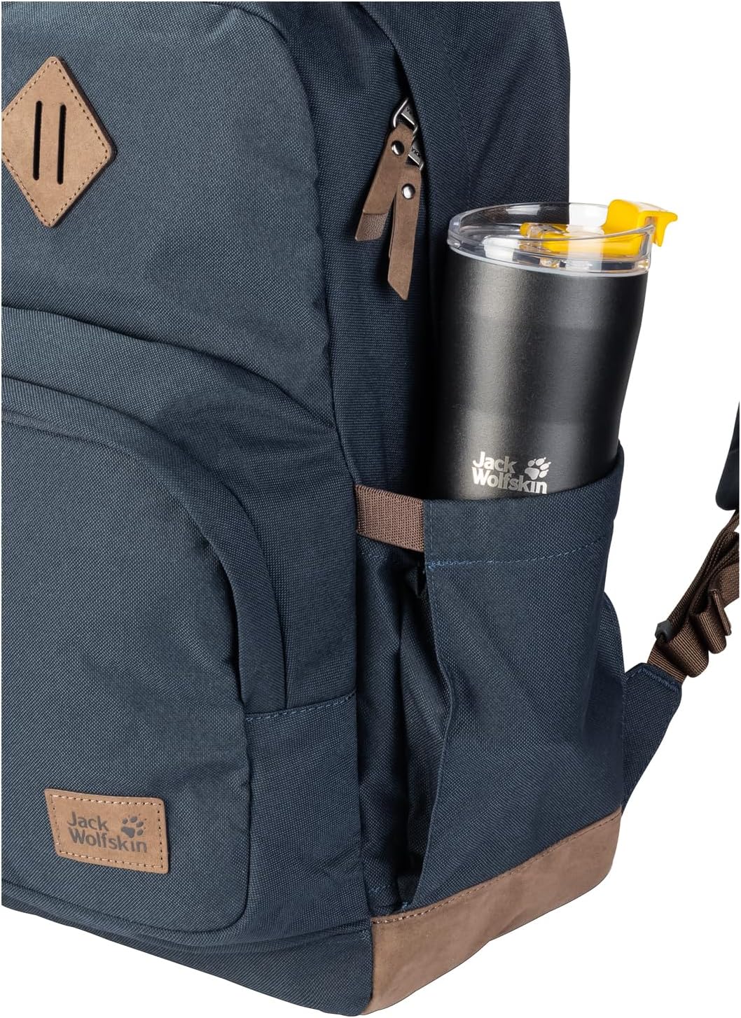 Jack Wolfskin KARIBA 0.5 Isolierbecher, Black, ONE SIZE, 1 Stück (1er Pack) Schwarz Einheitsgrösse,