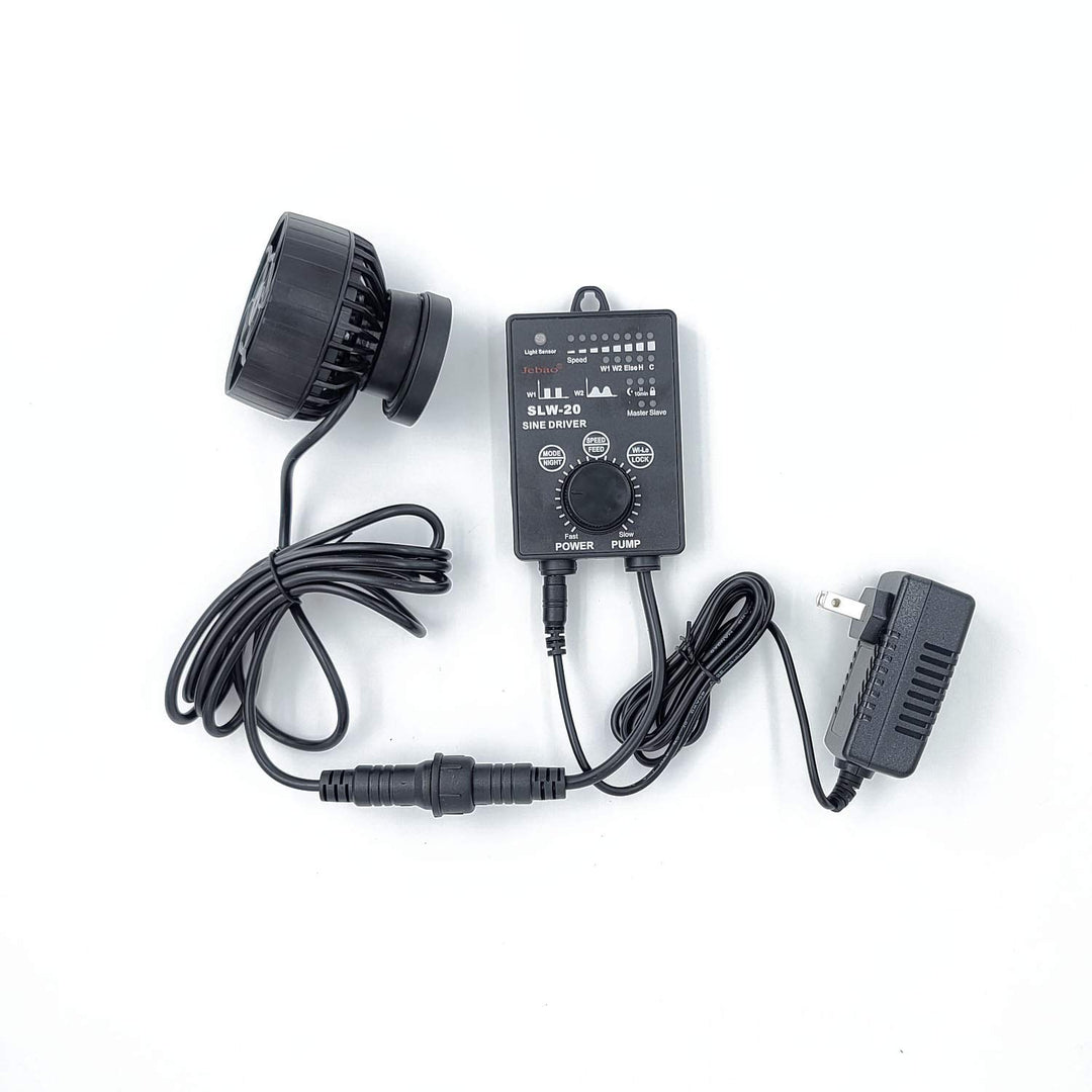 Jebao SLW Wave Maker Strömungspumpe mit Controller für Meeresriffaquarium (SLW-20) EU Stecker 1 Coun