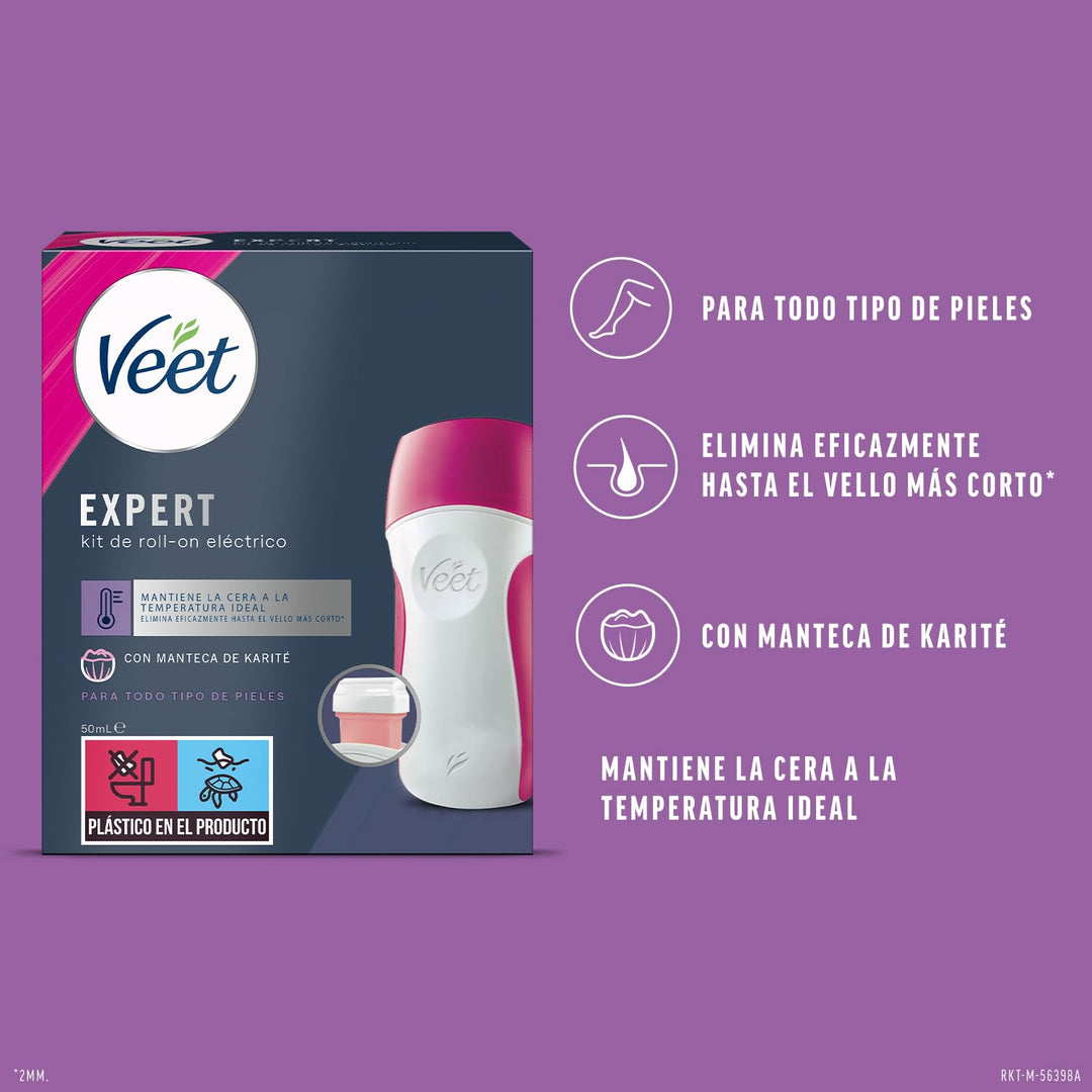EASY WAX roll-on eléctrico kit