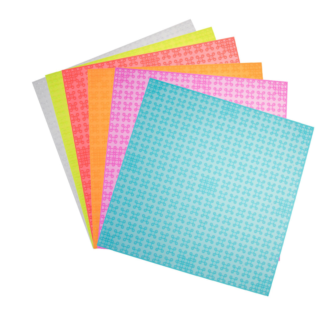 Strictly Briks Premium-Bauplatten - mit Allen grossen Marken kompatibel - 6 Stück - 10 x 10 (25,4 x
