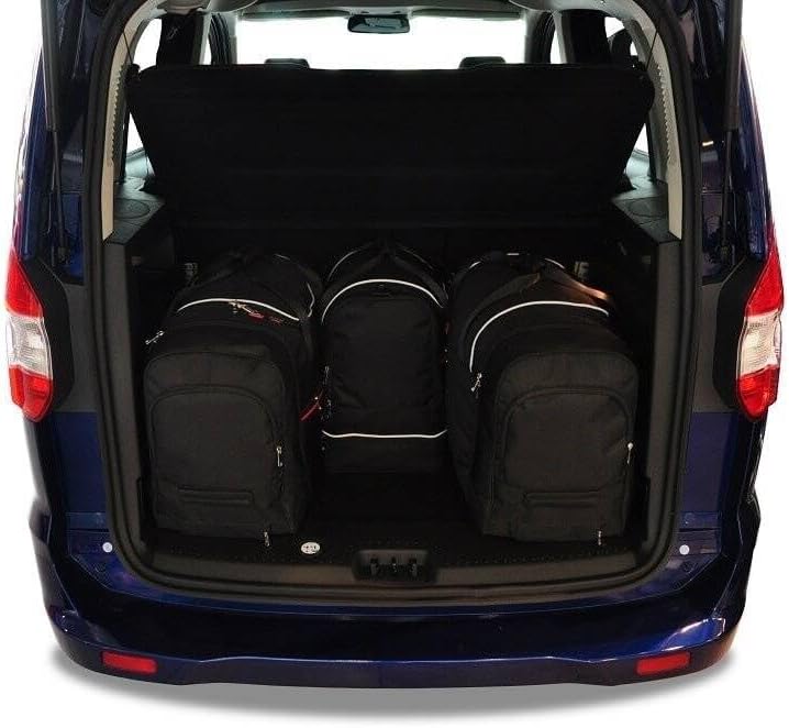 KJUST Dedizierte Reisetaschen 4 stk kompatibel mit FORD TOURNEO COURIER I 2014+