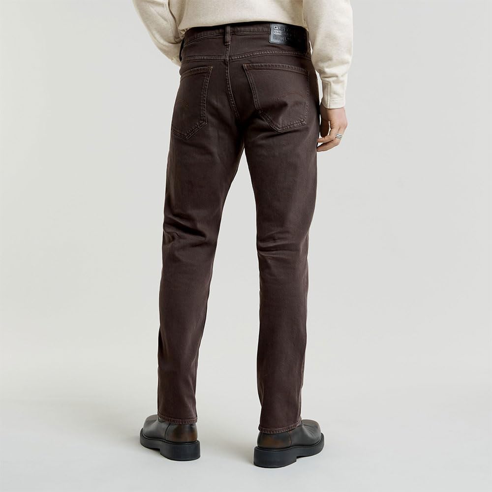 G-Star Raw Herren Jeans Mosa Straight Jeans 28W / 30L Purpur (Faded Oxidised Copper Gd D23692-d552-g