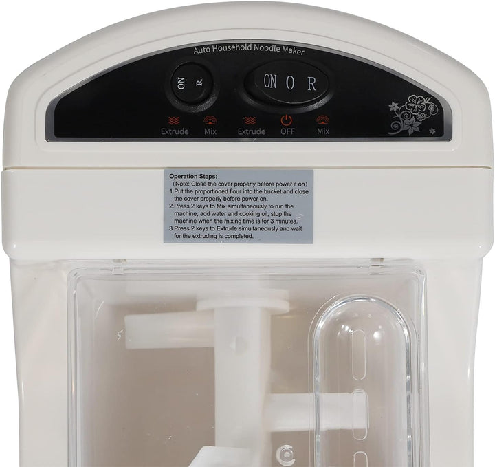 Nudelmaschinen, 180W Profi Elektrische Nudelmaschine vollautomatisch Pastamaker 500g Kapazität, Es g