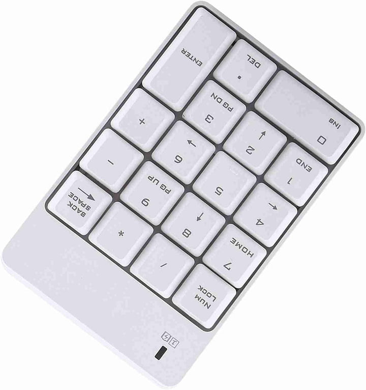 Wireless USB Numpad, 2,4 GHz -Nummer Tastatur -Kompakt -Design für Notebook -Benutzer, Kompatibel mi