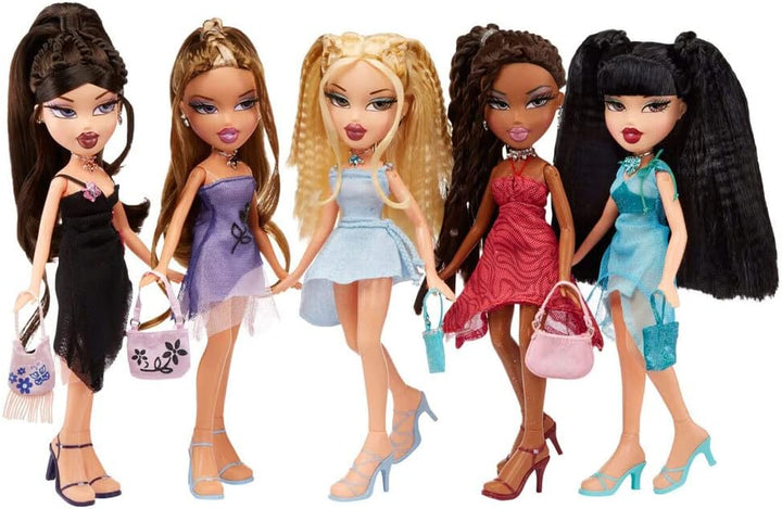 Bratz 21st Birthday Special Edition Modepuppe - CLOE - Mit 2 Outfits, 2 Paar Schuhen, Handtasche und