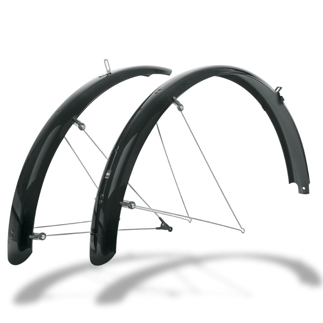SKS GERMANY BLUEMELS Basic Schutzblech-Set 20"-29" (Fahrrad-Spritzschutz in verschiedenen Grössen, a