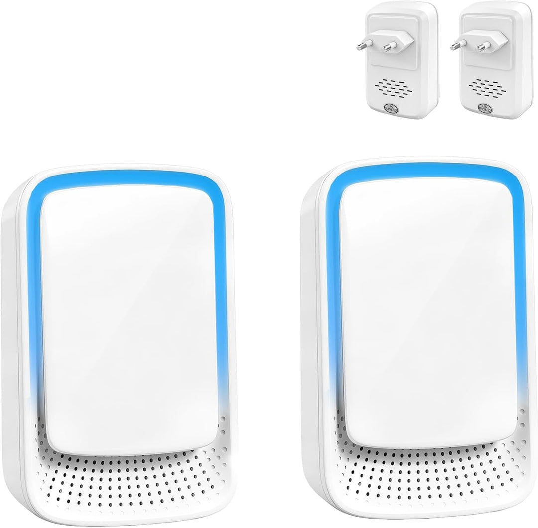 Flintronic Air Purifier, 2PCS Plug in Air Purifier IonizerGenerator, Negativ Ionen Luftreiniger für