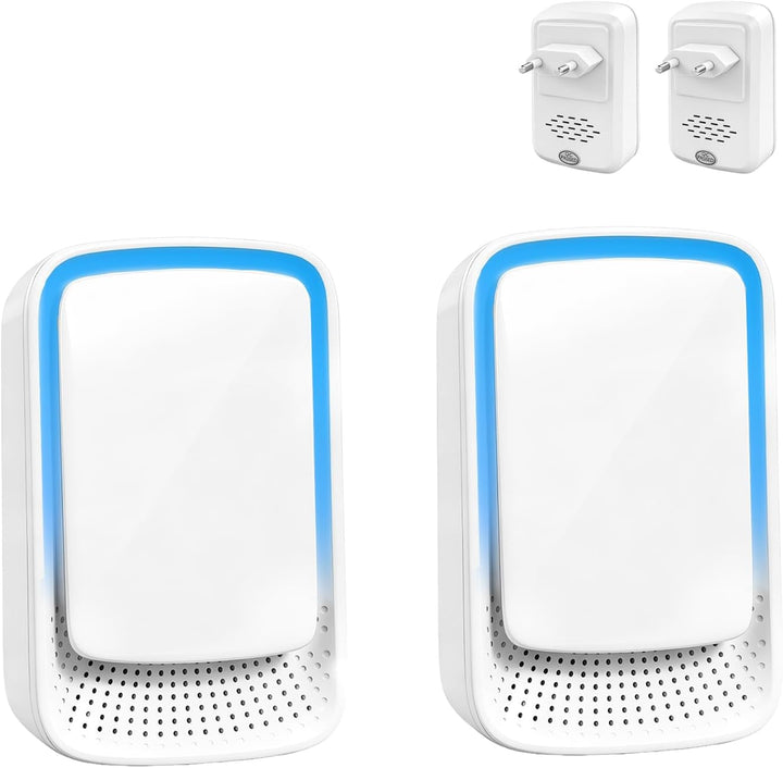 Flintronic Air Purifier, 2PCS Plug in Air Purifier IonizerGenerator, Negativ Ionen Luftreiniger für
