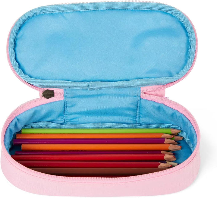 Affenzahn Stiftemäppchen für den Kindergarten, Federmäppchen für Kinder mit Tiermotiv und Ziehzunge