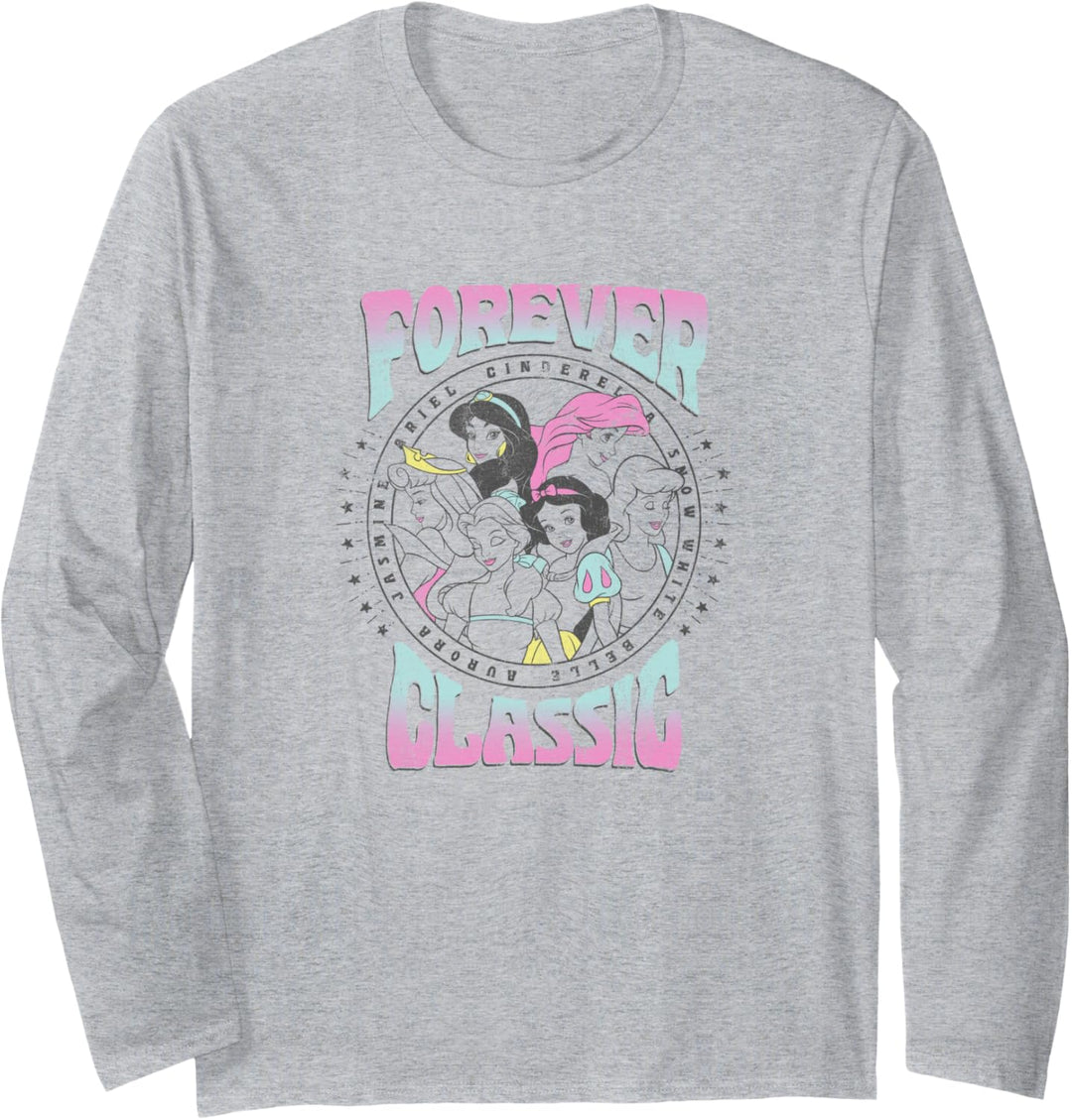 Disney Princess Forever Classic Group Shot Langarmshirt