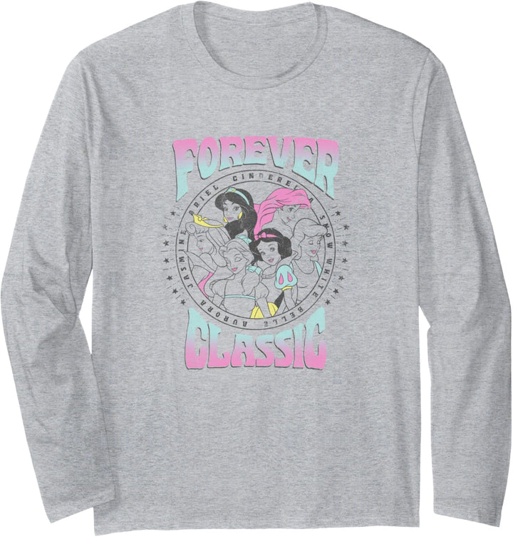 Disney Princess Forever Classic Group Shot Langarmshirt