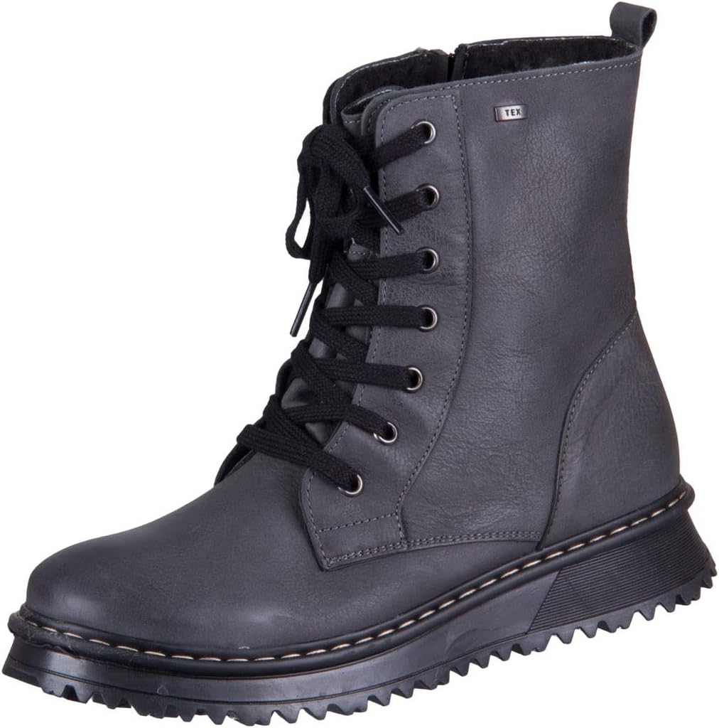 Däumling Mädchen Rudi Stiefelette 31 EU Country Asphalt, 31 EU Country Asphalt