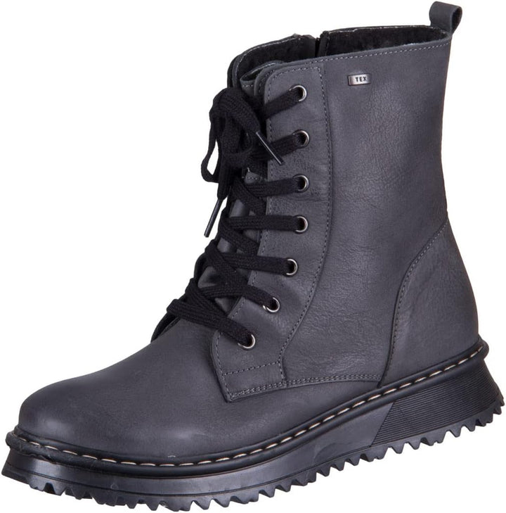 Däumling Mädchen Rudi Stiefelette 31 EU Country Asphalt, 31 EU Country Asphalt