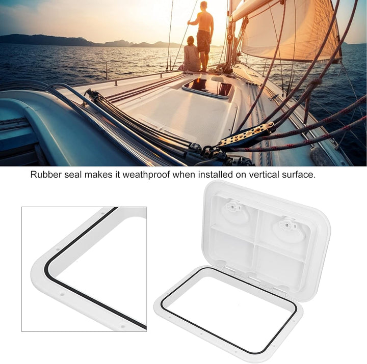 Fydun Deck Access Hatch, Inspektionsabdeckung mit Schloss Deck Inspection Hatch Für Marineboot 17-1