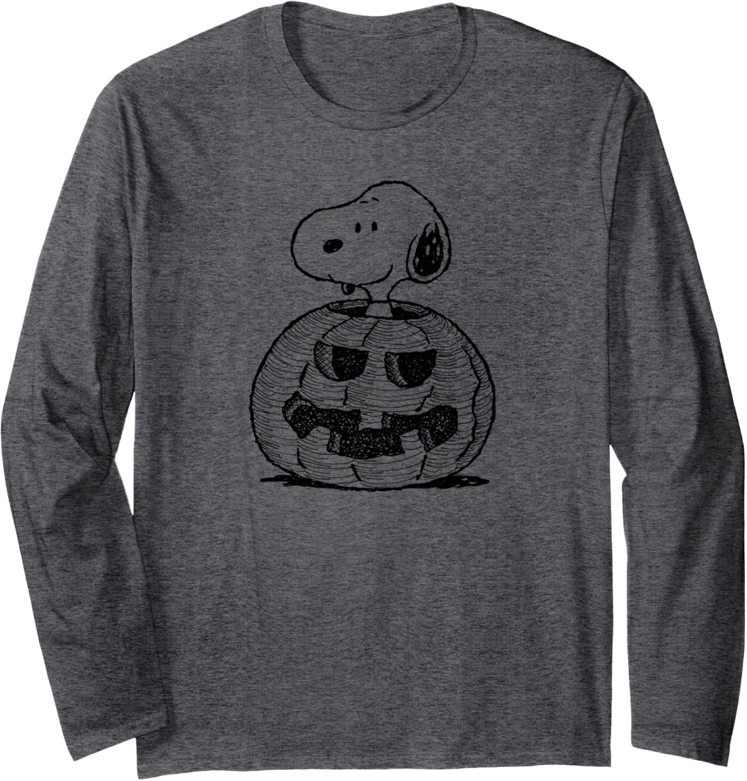 Peanuts Halloween Kürbistotem Langarmshirt