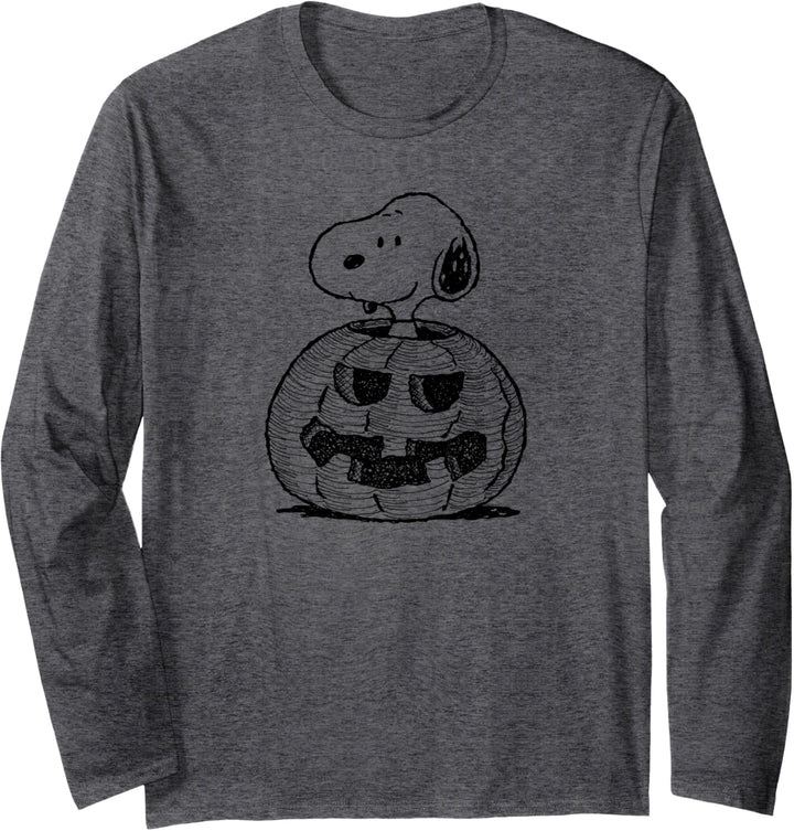 Peanuts Halloween Kürbistotem Langarmshirt