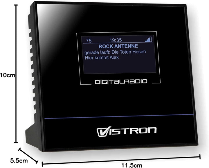 Vistron Youtune 2 DAB+ Radiotuner, digitaler DAB Radioadapter (HiFi Anlage + AV Receiver Erweiterung