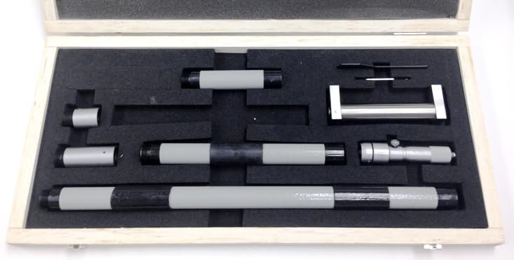HHIP Innenmessschraubenset (verschiedene Grössen: 10,2-50,8 cm und 10,2-91,4 cm Reichweite), 4-36" R