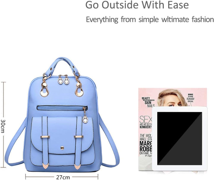 NICOLE&DORIS Damen Rucksack Mädchen Schulrucksäcke Rucksack Hochschulreise im Freienbeutel Mädchen S