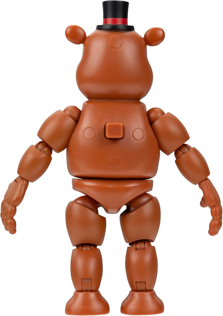 Five Nights at Freddy’s FNF0002 - Toy Freddy - 12,5 cm - bewegliche Figur mit Schreckfunktion und Au