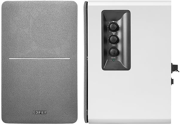 Aktivboxen Edifier Studio R1280T 2.0 weiss/silber Weiss Ohne Bluetooth und Digitaleingänge Single