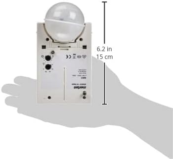 Schneider Electric Merten 565119 Bewegunsgmelder Innen und Aussenbereich ARGUS 110 Basic, IP55, 360°