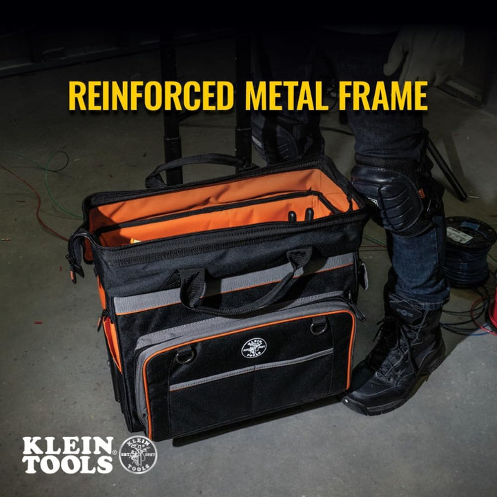 Klein Tools 55456BPL Tradesman Pro Tech Rucksack, 55452RTB Werkzeugtasche mit Rollen, Werkzeugtasche