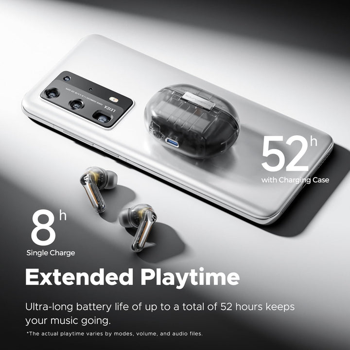 SoundPEATS Bluetooth Kopfhörer Capsule3 Pro, Hi-Res Audio-Kopfhörer mit LDAC, Hybrid Active Noise Ca