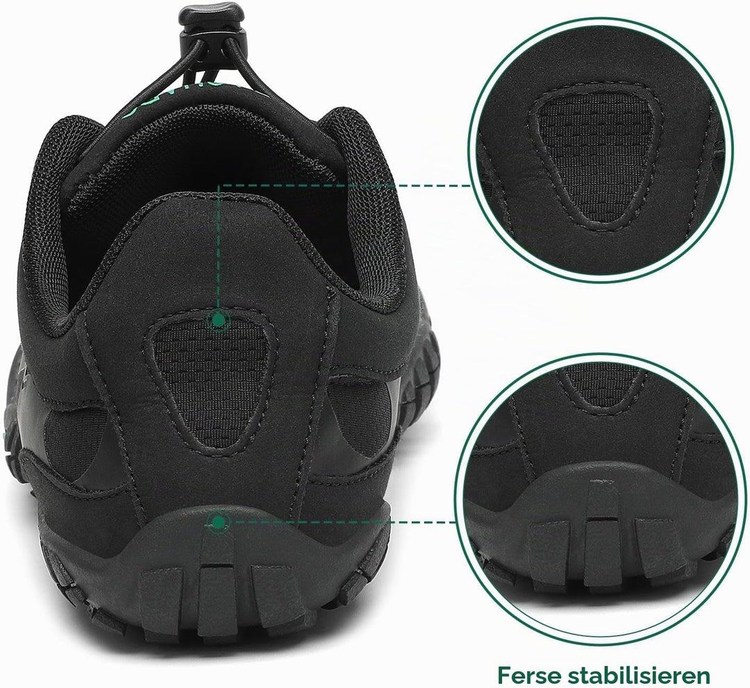 SAGUARO Herren Damen Barfussschuhe - Atmungsaktiv rutschfest Barfussschuhe - mit Breite Zehenbox und