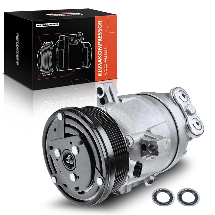Frankberg Klimakompressor Klimaanlage Kompatibel mit Evanda 2.0L 2005-2011 Nubira Kombi 1.8L 2005-20