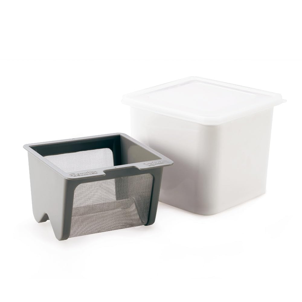 Cuisipro 837426 Joghurt-Käsehersteller, Weiss, 12 x 14 x 14 cm