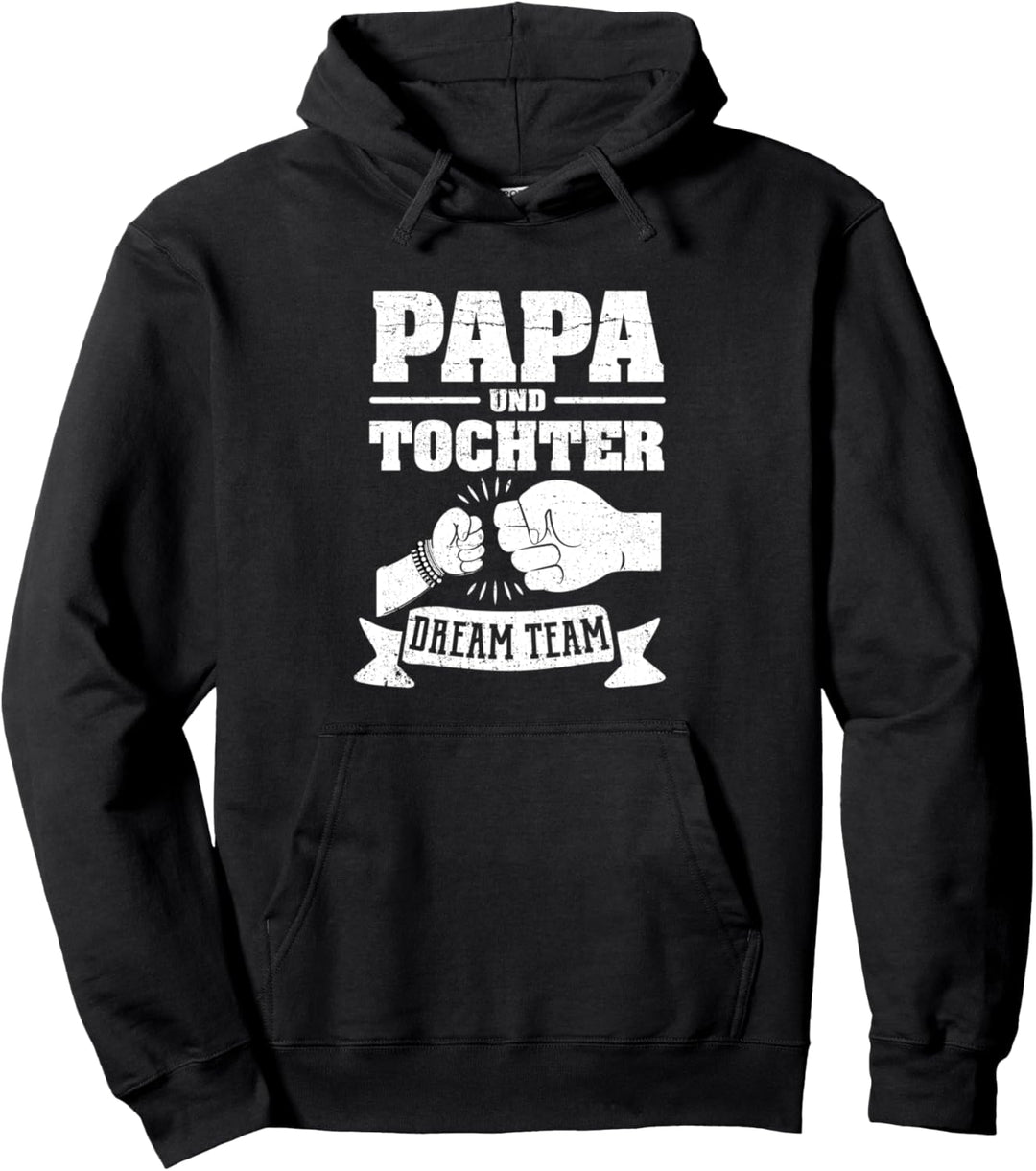 Papa und Tochter Dream Team Vatertag Pullover Hoodie