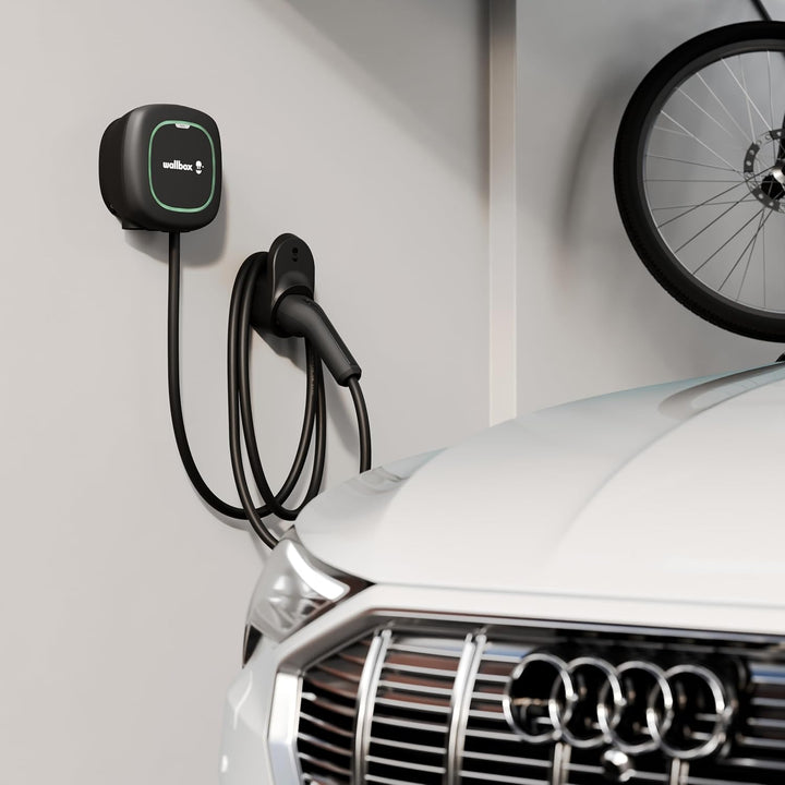 Wallbox Pulsar Max, Ladegerät für Elektrofahrzeuge (22 kW, Type 2, Wi-Fi, Bluetooth, OCPP, Innen/Aus