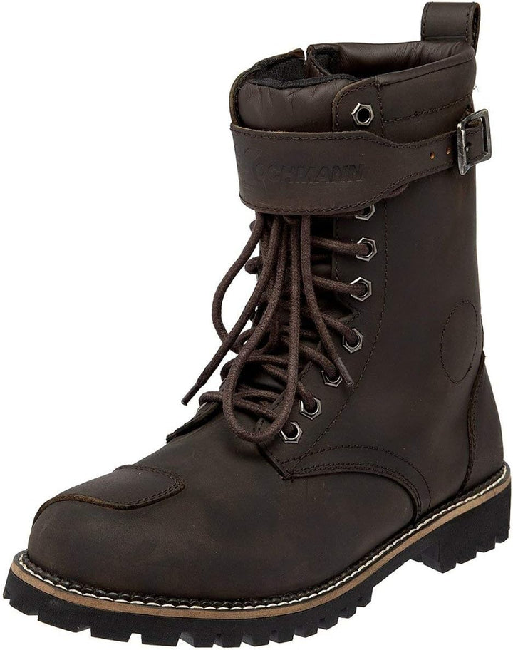Kochmann Rider wasserdichte Motorradstiefel (Brown,41) 41 EU Braun, 41 EU Braun