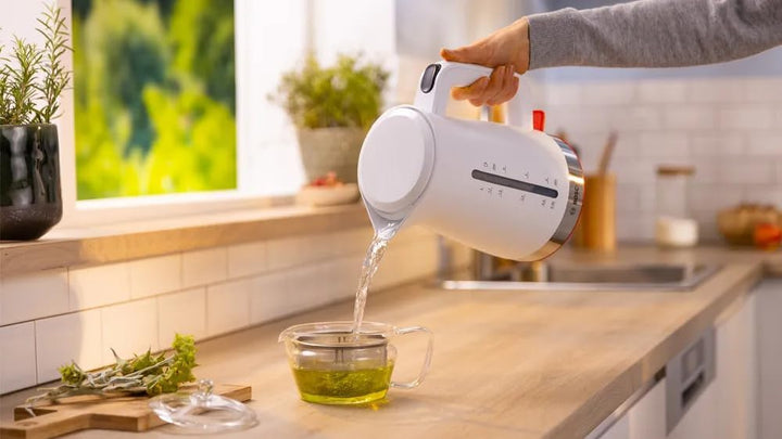 Bosch 1,7 l 2400 W Weiss Kunststoff Wasserstandsanzeige Drahtlos Kalkfilter