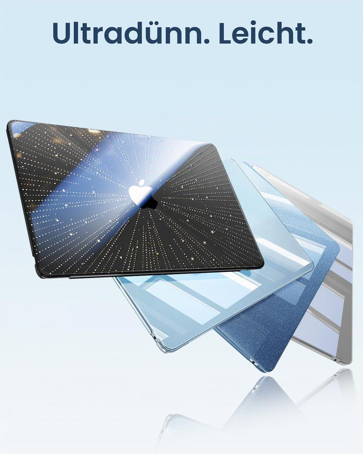 Fintie Hülle Kompatibel mit MacBook Air 13,6 Zoll M5 M4 M3 M2 (2026-2022) A3449 A3240 A3113 A2681, U