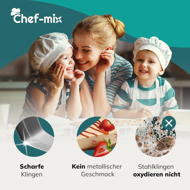 Chef-Mix Messer TM31 aus Edelstahl Ersatz für Vоrwerk Thermоmix TM31 Messer - Thermоmix Zubehör TM31