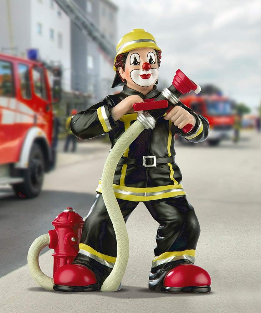Gildeclown Florian - Gilde Figur Clown als Geschenk in Geschenkkarton H 15 cm 05 Gildeclown - Floria