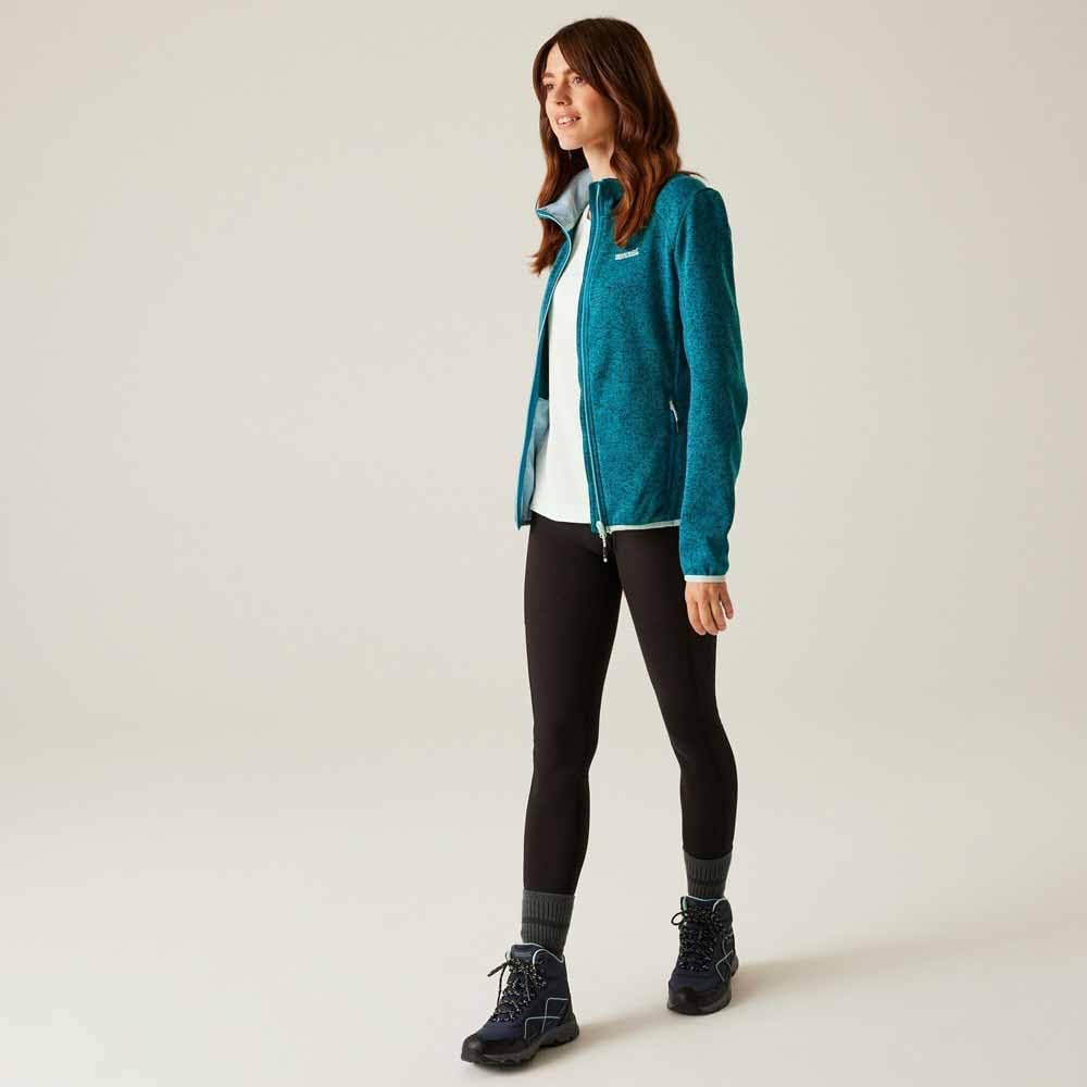 Regatta Damen Regatta Women's Newhill Full Zip Fleece Jacket Fleecejacke (1er Pack) 40 Exotic Plume/
