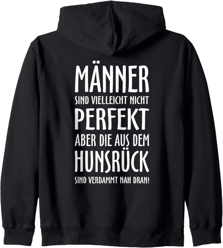 Männer aus dem Hunsrück (Weiss) Hunsrück Kapuzenjacke