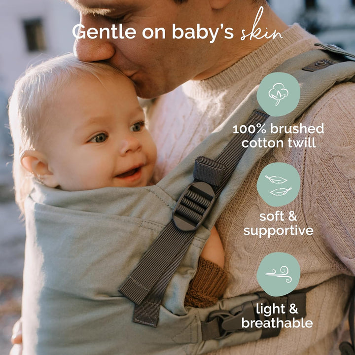 Boba X Babytrage – Verstellbar von Neugeborenen bis Kleinkind, 2-in-1 Umwandelbare Front- und Rücken