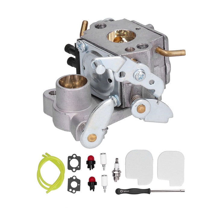 Zerodis Vergaser-Kit, Vergaser Vergaser-Luftfilter-Primer-Birne-Kit mit Zündkerze 54500 70601 545040