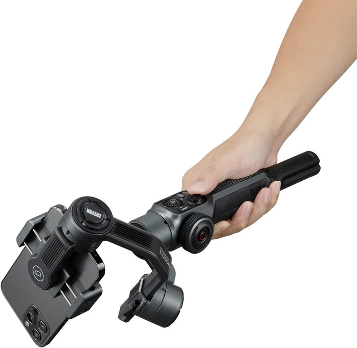Zhiyun Smooth-5 Professioneller Gimbal Stabilisator für iPhone 13 Pro Max Mini 12 11 XS X XR 8 7 6 P